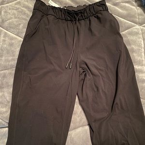Lululemon stretch high rise joggers